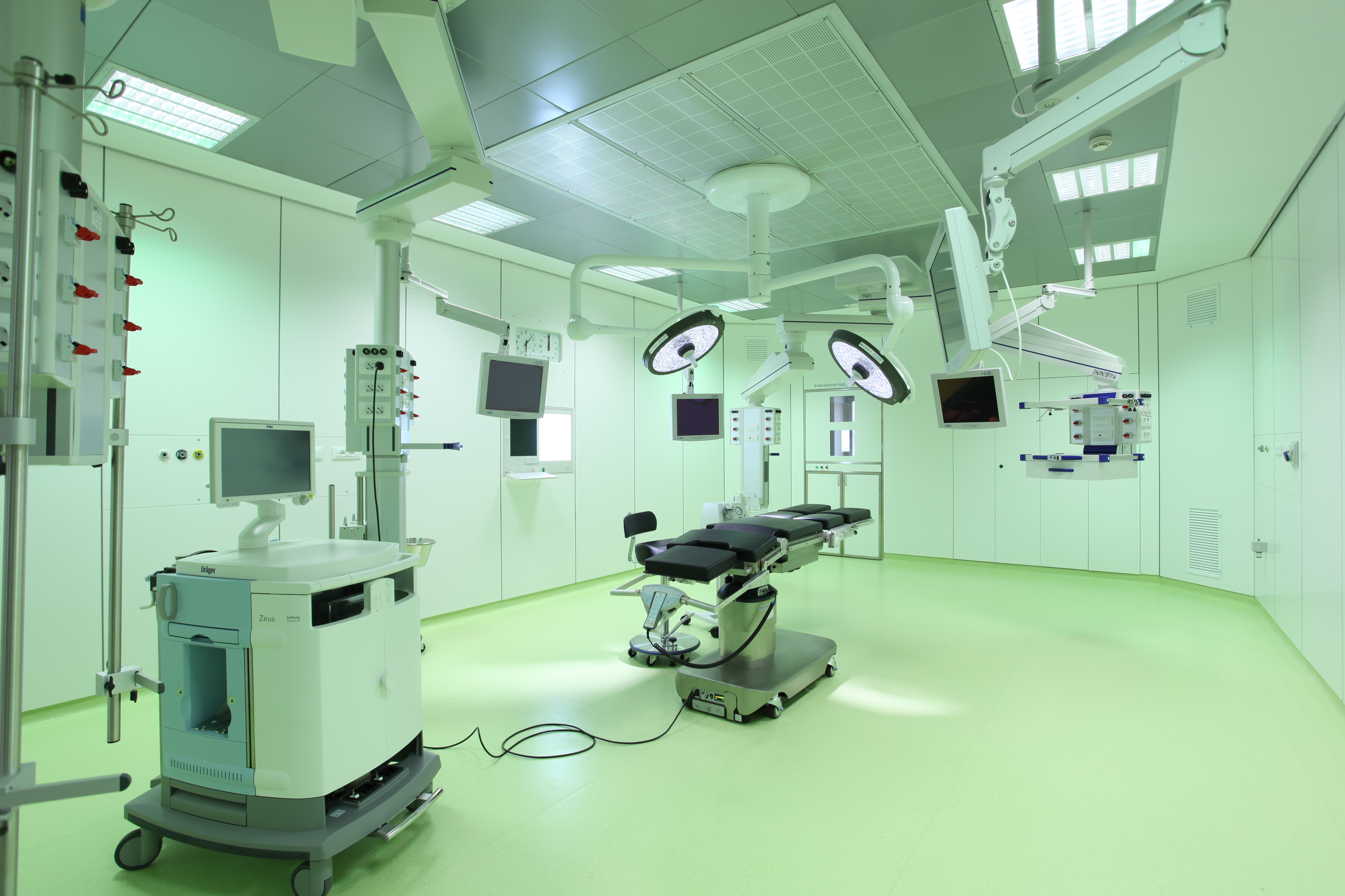 sala operatoria per live surgery