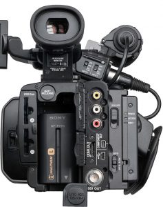 Camera Sony: prese audio